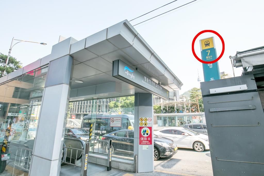 Philstay Myeongdong Station Seoul Exterior foto